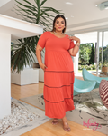 Vestido Plus Size Georgia Viscolycra