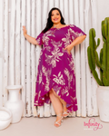 Plus Size Tecido Duna Estampado com Lastex